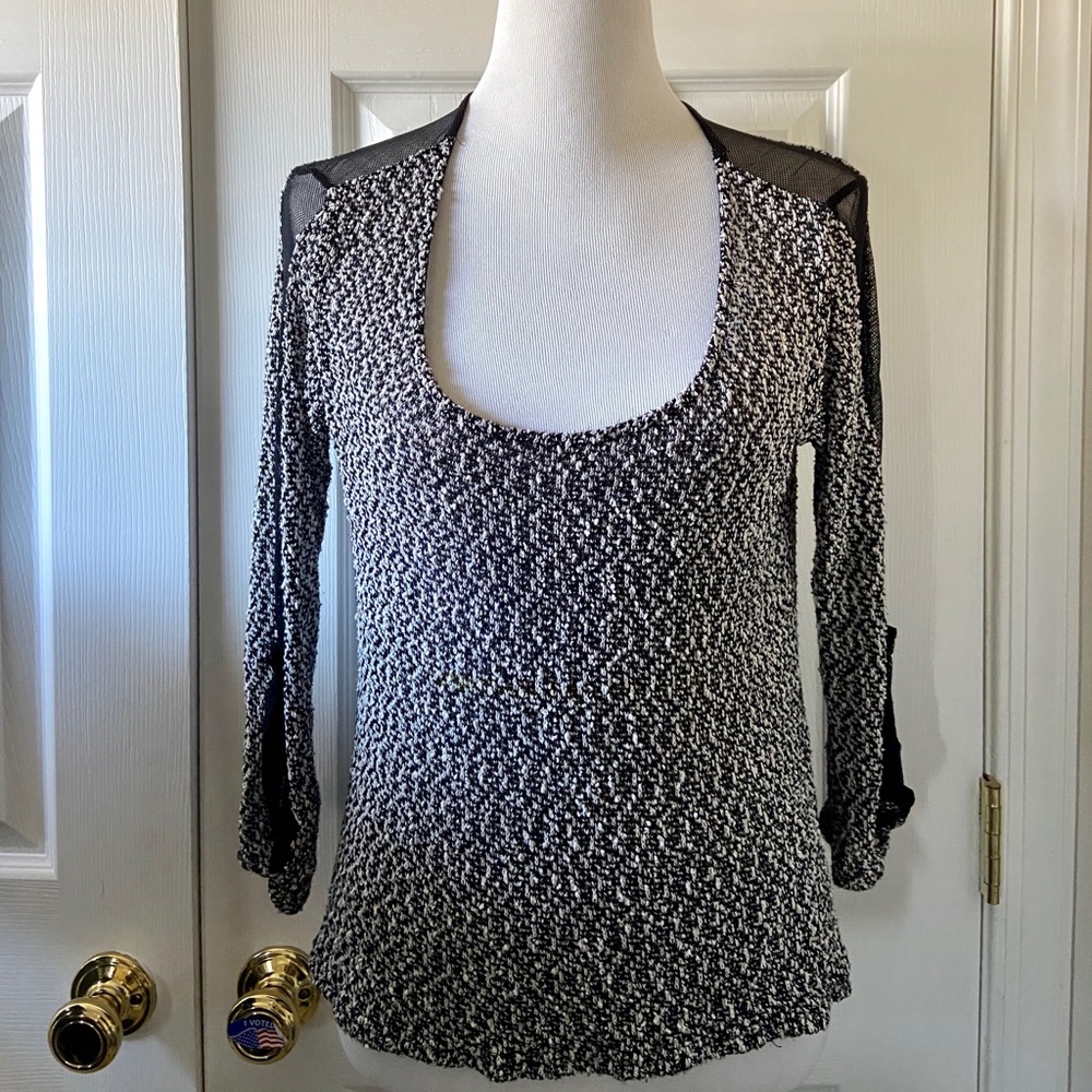 A Coin 1804 grey knitted top for women
